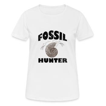 Fossils seek endurance - Women's Breathable T-Shirt - white - Front - AI Model Female 172 dark (172cm)