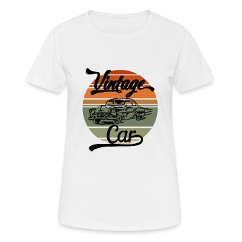 Auto Car Autosport - Women's Breathable T-Shirt - white - Front - AI Model Female 172 dark (172cm)