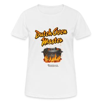 Dutch Oven Master - Women's Breathable T-Shirt - white - Front - AI Model Female 172 dark (172cm)
