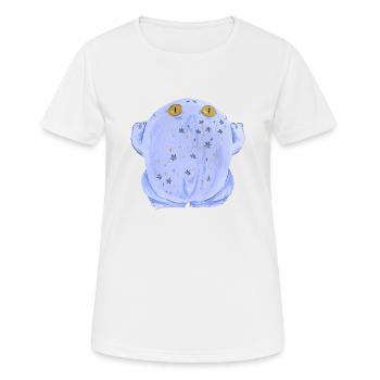 Frog toad in pastel - Women's Breathable T-Shirt - white - Front - AI Model Female 172 dark (172cm)
