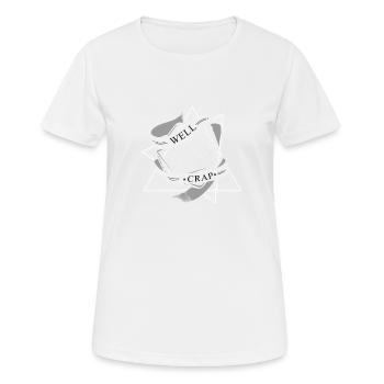 RPG Dice RPG Jeu de société Nerd Gift - T-shirt respirant Femme - blanc - Devant - AI Model Female 172 dark (172cm)