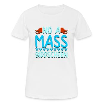 blockedTitle - Women's Breathable T-Shirt - white - Front - AI Model Female 172 dark (172cm)