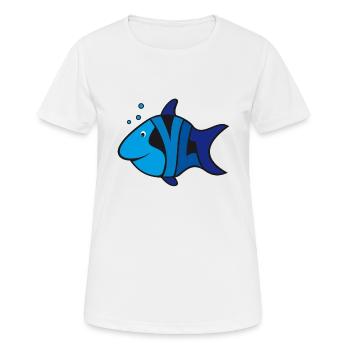 Sylt 4 - T-shirt respirant Femme - blanc - Devant - AI Model Female 172 dark (172cm)