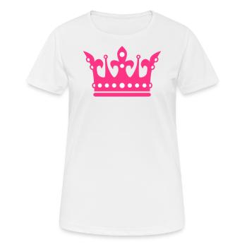 Crown / Crown 2c - Women's Breathable T-Shirt - white - Front - AI Model Female 172 dark (172cm)