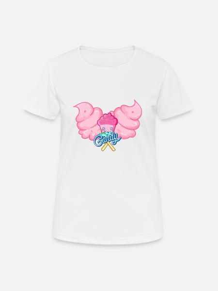 Candy candy - Women's Breathable T-Shirt - white