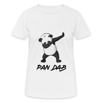 Panda Dance DAB - T-shirt respirant Femme - blanc - Devant - AI Model Female 172 dark (172cm)