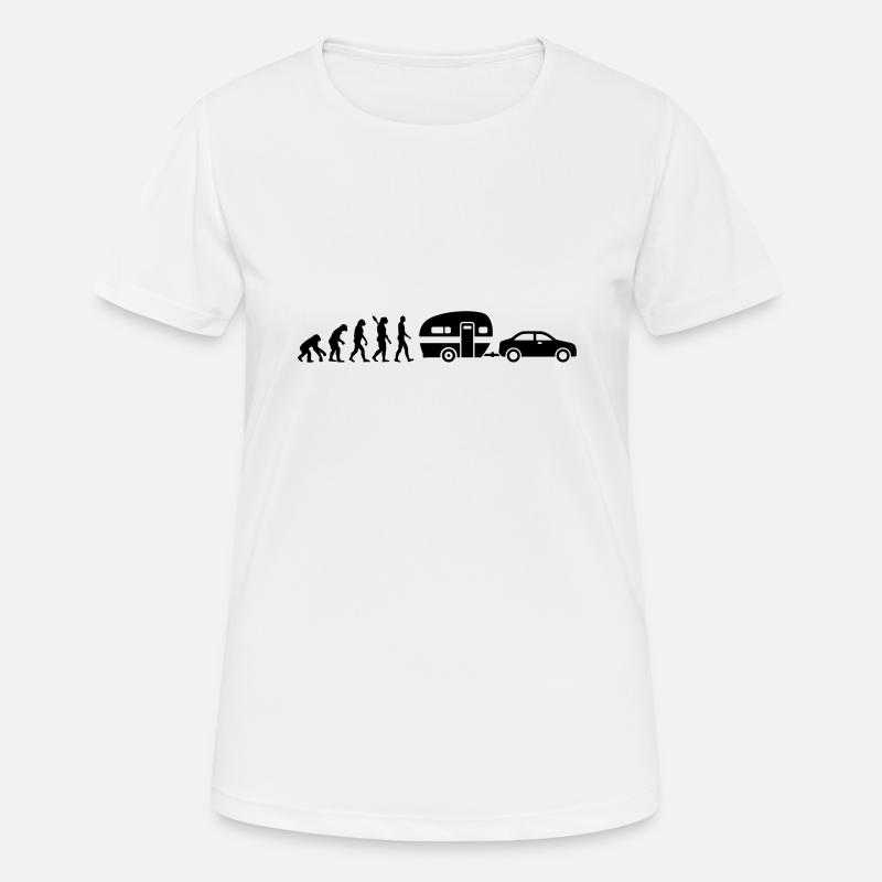 Caravan - Women's Breathable T-Shirt - white