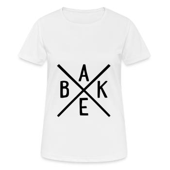 cuire - T-shirt respirant Femme - blanc - Devant - AI Model Female 172 dark (172cm)