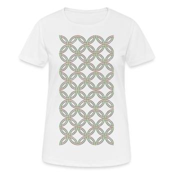 simple look - Women's Breathable T-Shirt - white - Front - AI Model Female 172 dark (172cm)