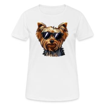 Shih Tzu TheGentlemen - Women's Breathable T-Shirt - white - Front - AI Model Female 172 dark (172cm)