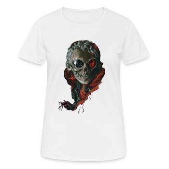 Professor Halloween - Frauen T-Shirt atmungsaktiv - Weiß - Vorne - AI Model Female 172 dark (172cm)
