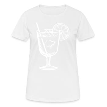 Limonade Drink - Frauen T-Shirt atmungsaktiv - Weiß - Vorne - AI Model Female 172 dark (172cm)