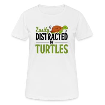 Turtle And Turtle - Women's Breathable T-Shirt - white - Front - AI Model Female 172 dark (172cm)