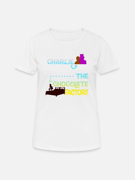 Charlie and the weird chocolate "maker" - Women's Breathable T-Shirt - white