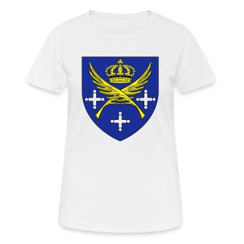 City coat of arms Saint Etienne Loire - Women's Breathable T-Shirt - white - Front - AI Model Female 172 dark (172cm)