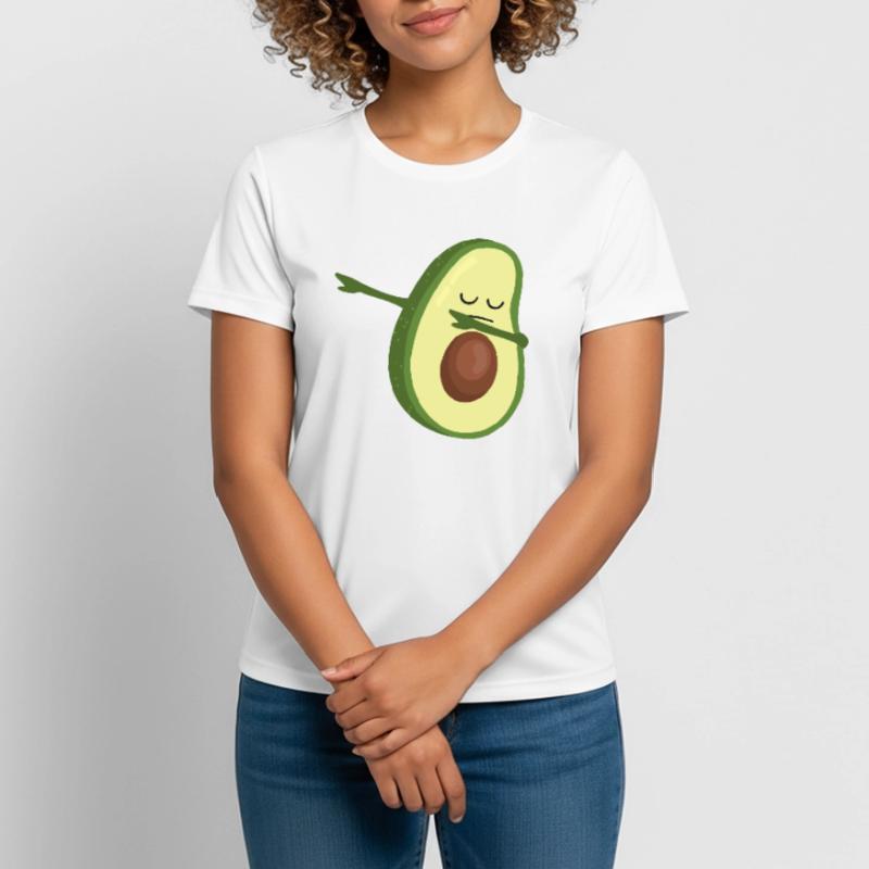 Avocado Dabbing - Dab Dance - Dab Tanz - Geschenk Frauen T-Shirt atmungsaktiv