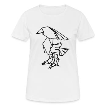 origami chocobo - T-shirt respirant Femme - blanc - Devant - AI Model Female 172 dark (172cm)