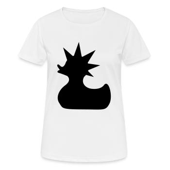 punk rock - Women's Breathable T-Shirt - white - Front - AI Model Female 172 dark (172cm)