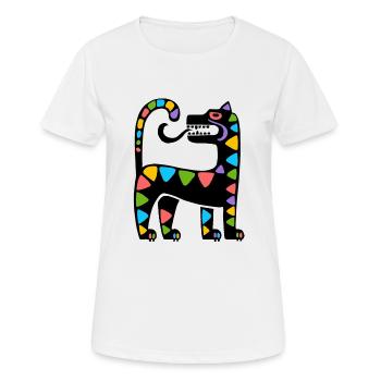 Inka Kultur, Lateinamerika - Frauen T-Shirt atmungsaktiv - Weiß - Vorne - AI Model Female 172 dark (172cm)
