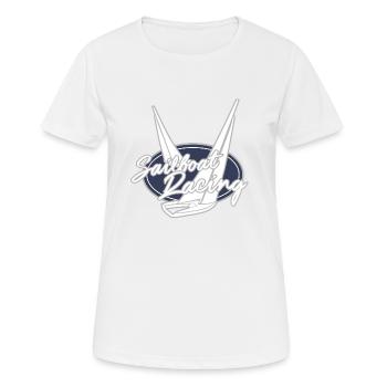 Bateaux de régate - T-shirt respirant Femme - blanc - Devant - AI Model Female 172 dark (172cm)