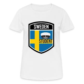 Abschlussfeier 2024 Abiturfeier - Frauen T-Shirt atmungsaktiv - Weiß - Vorne - AI Model Female 172 dark (172cm)