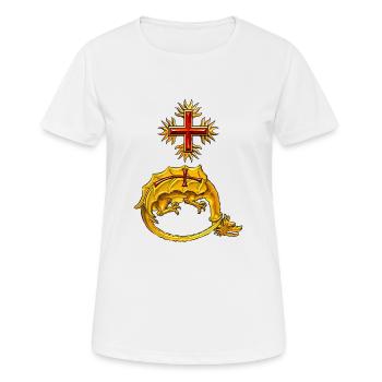 Order of the Dragon Vlad III - Women's Breathable T-Shirt - white - Front - AI Model Female 172 dark (172cm)