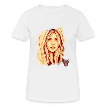 Positive Denkstimmung Leben, Positives Denken - Frauen T-Shirt atmungsaktiv - Weiß - Vorne - AI Model Female 172 dark (172cm)