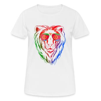 Eritrea - Frauen T-Shirt atmungsaktiv - Weiß - Vorne - AI Model Female 172 dark (172cm)