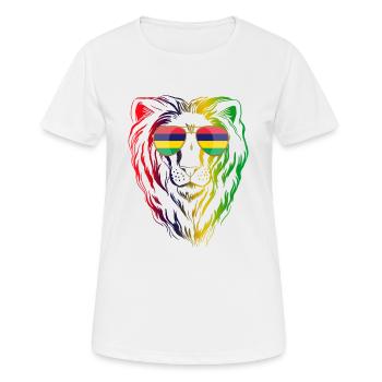Maurice - T-shirt respirant Femme - blanc - Devant - AI Model Female 172 dark (172cm)