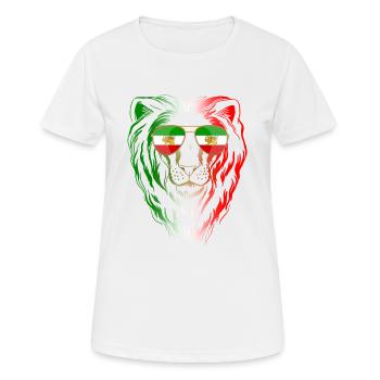 Persien - Frauen T-Shirt atmungsaktiv - Weiß - Vorne - AI Model Female 172 dark (172cm)