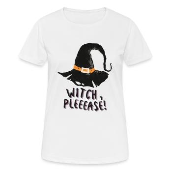 Horror Zauberei Magie Halloween T-Shirt Geschenk - Frauen T-Shirt atmungsaktiv - Weiß - Vorne - AI Model Female 172 dark (172cm)