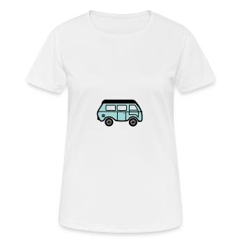 Van - Women's Breathable T-Shirt - white - Front - AI Model Female 172 dark (172cm)