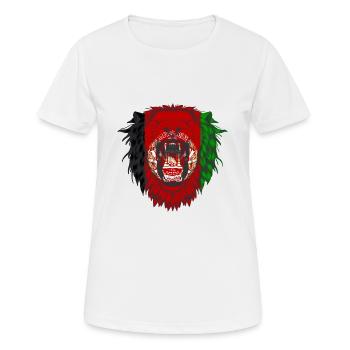 Afghanistan - Women's Breathable T-Shirt - white - Front - AI Model Female 172 dark (172cm)