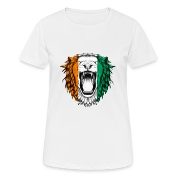 Ivory Coast - Women's Breathable T-Shirt - white - Front - AI Model Female 172 dark (172cm)