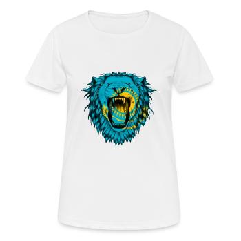 Kazakhstan - T-shirt respirant Femme - blanc - Devant - AI Model Female 172 dark (172cm)