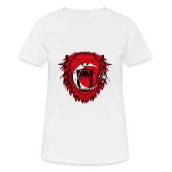 Türkei - Frauen T-Shirt atmungsaktiv - Weiß - Vorne - AI Model Female 172 dark (172cm)