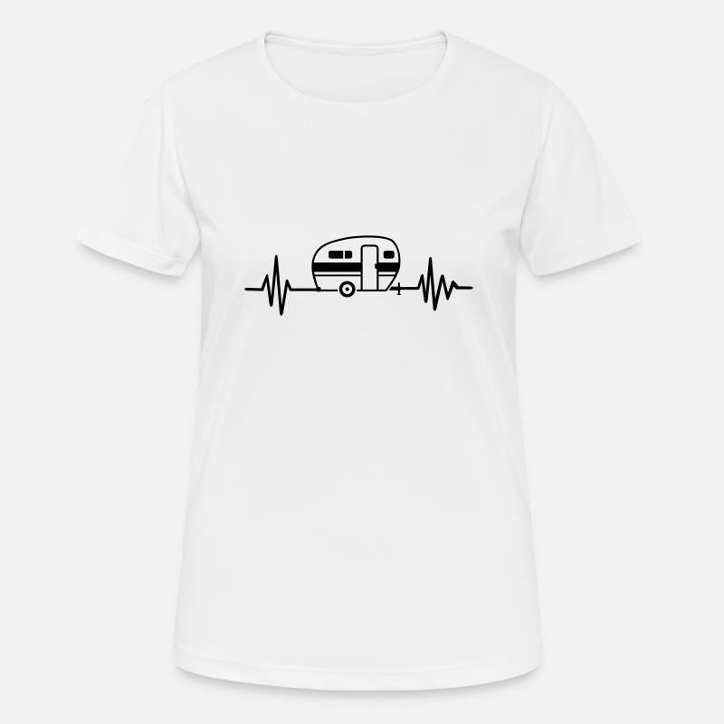 Caravan - Women's Breathable T-Shirt - white