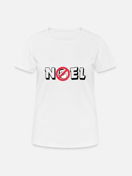 NoNoel - T-shirt respirant Femme - blanc