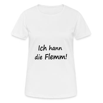 Saarländer Saarländisch Saar Saarland Geschenk - Frauen T-Shirt atmungsaktiv - Weiß - Vorne - AI Model Female 172 dark (172cm)