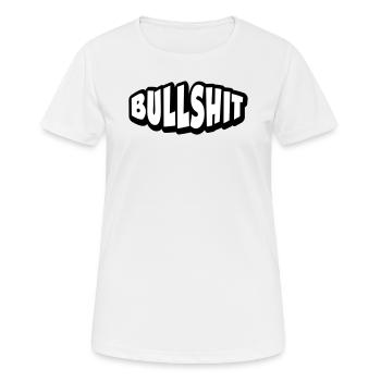 Conneries - T-shirt respirant Femme - blanc - Devant - AI Model Female 172 dark (172cm)
