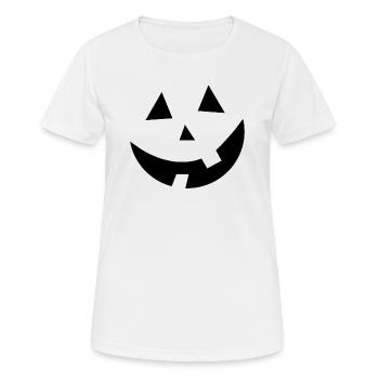 Halloween - Frauen T-Shirt atmungsaktiv - Weiß - Vorne - AI Model Female 172 dark (172cm)