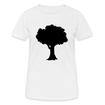 Tree Black Friday for Future - Women's Breathable T-Shirt - white - Front - AI Model Female 172 dark (172cm)