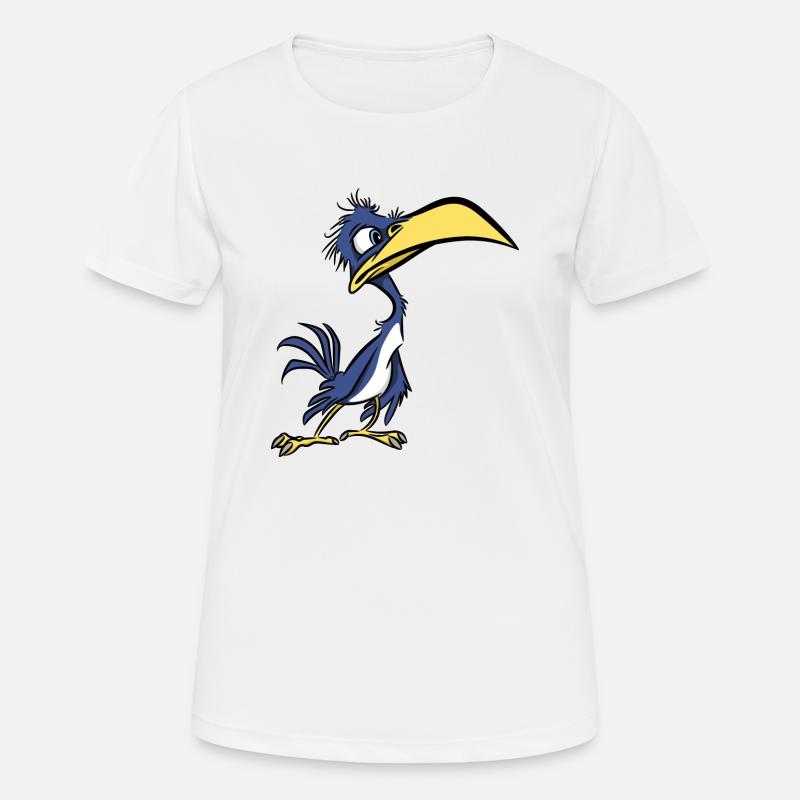 Crazy guy - Women's Breathable T-Shirt - white