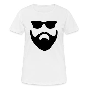 Hipster - T-shirt respirant Femme - blanc - Devant - AI Model Female 172 dark (172cm)
