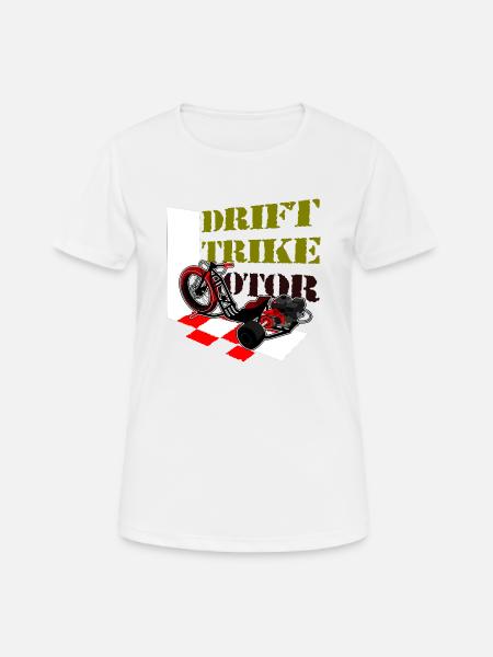 Drift Trike - Women's Breathable T-Shirt - white