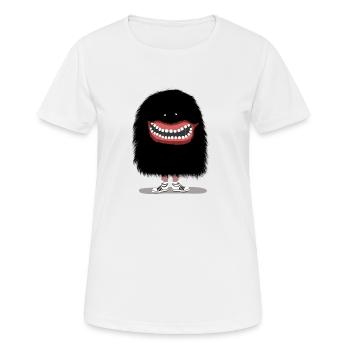 Monster - Women's Breathable T-Shirt - white - Front - AI Model Female 172 dark (172cm)