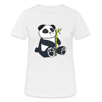 Panda - Women's Breathable T-Shirt - white - Front - AI Model Female 172 dark (172cm)