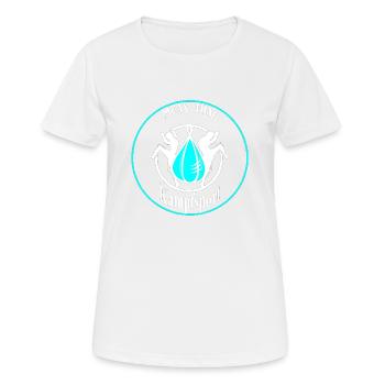art martial - T-shirt respirant Femme - blanc - Devant - AI Model Female 172 dark (172cm)