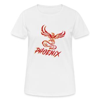 phoenix - Women's Breathable T-Shirt - white - Front - AI Model Female 172 dark (172cm)