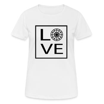 Darts Dart - Women's Breathable T-Shirt - white - Front - AI Model Female 172 dark (172cm)
